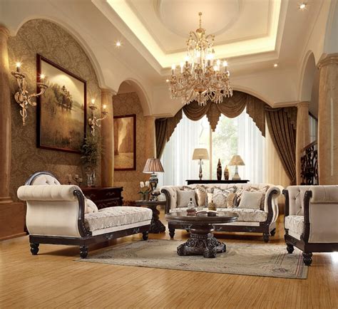 Homey Design Hd 2651 Basile Formal Living Room Set