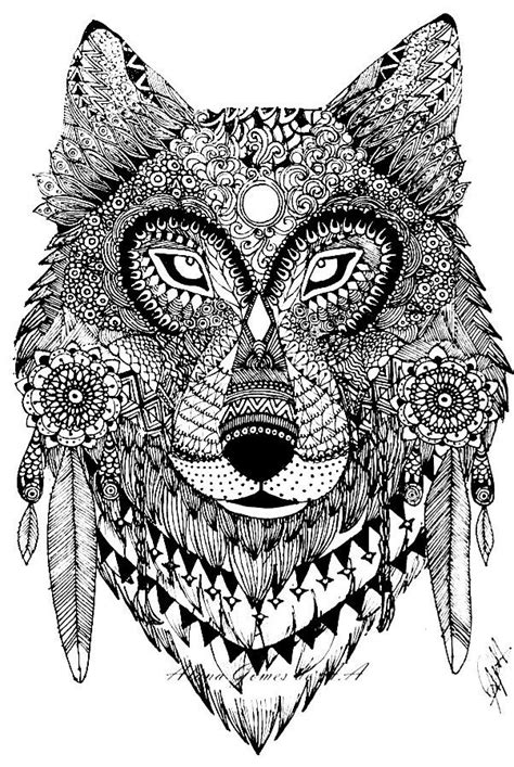 Les enfants et les monstres, c'est une longue histoire, et ça dure depuis très longtemps. Mandala De Loup Facile / Mandala facile dun sapin de noël ...