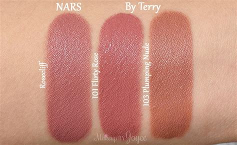 Makeupbyjoyce Swatches Comparisons By Terry Rouge Terrybly And