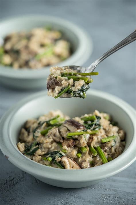 Savory Oatmeal with Vegetables (Vegan) | Recipe in 2020 | Vegetarian