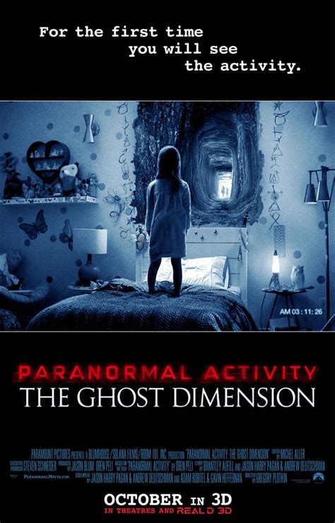 Paranormal Activity The Ghost Dimension Movie Poster
