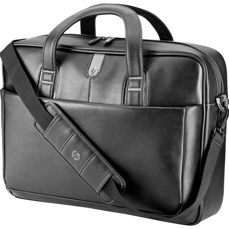 Hp Professional Leather Top Load Laptop Bag New Ebay