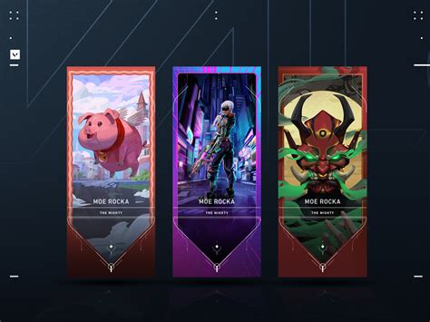 Valorant Player Cards By Moe Radke For Riot Games On Dribbble