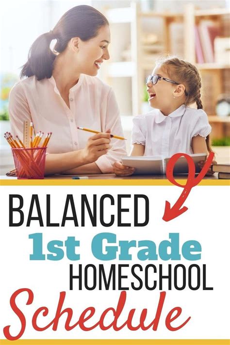 First Grade Homeschool Schedule Homeschool Schedule Homeschool