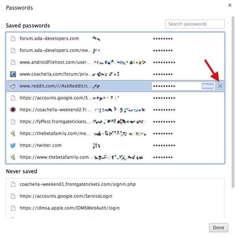Select the web credentials option. How to Manage Stored Passwords So You Don't Get Hacked ...