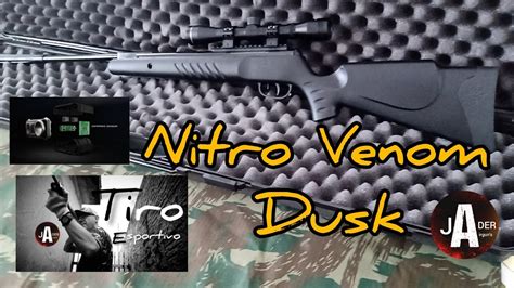 Testamos a Crosman Nitro Venom Dusk no Cronógrafo YouTube