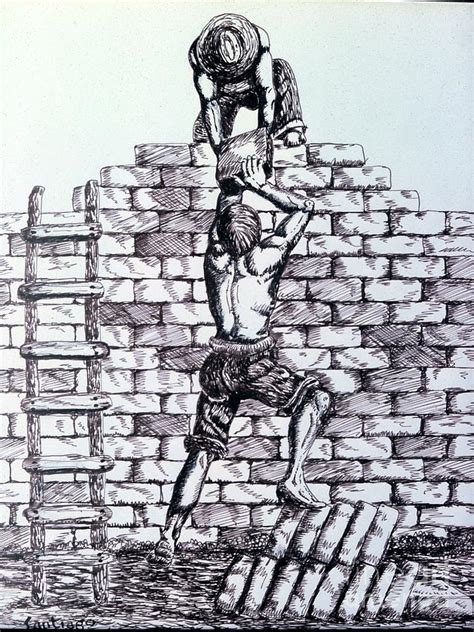 The Builders Drawing By Santiago Chavez