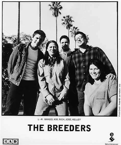 The Breeders Vintage Concert Photo Promo Print 2002 At Wolfgangs