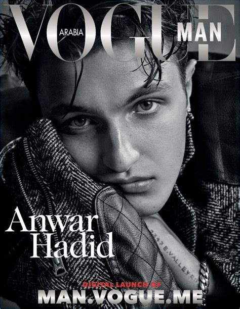 Anwar hadid has been spotted out with a model who isn't kendall jenner. Anwar Hadid | Vogue Man Arabia | 2017 Cover Photo Shoot ...