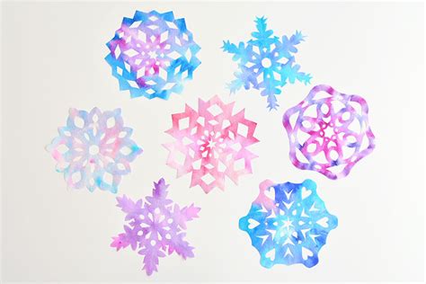 How To Make Coffee Filter Snowflakes A Simple Kids Craft For Winter