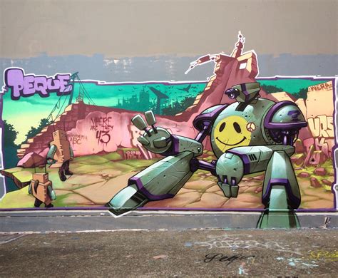 Graffiti Characters In The Graff Game 8 Bombing Science