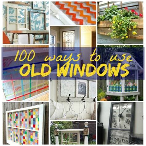 Using Old Windows In Your Home Decor Home And Garden