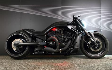 Harley Davidson V Rod Black Widow By Dreamachines Custom Bikes