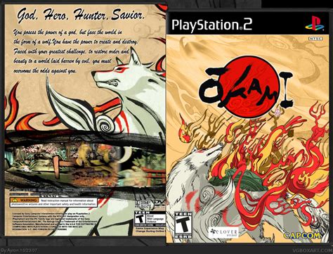 Okami Playstation 2 Box Art Cover By Ayron