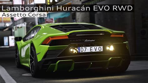 Assetto Corsa Lamborghini Huracán EVO RWD Mišeluk YouTube