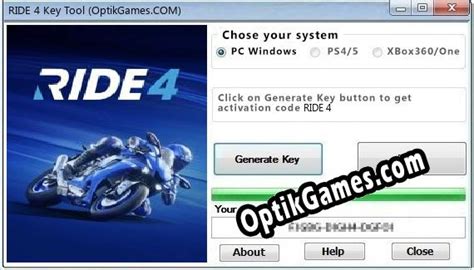 Ride 4 License Keys Generator Downloads From Optikgamescom