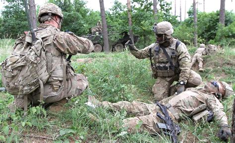 Dvids Images Us Army Soldier Provides Aid To Simulated Injured