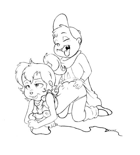 Rule 34 Alvin And The Chipmunks Alvin Seville Breasts Breasts Outside