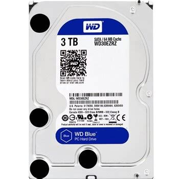 Give your desktop a performance and storage boost when you combine your hard drive with an ssd to maximize speed of data access and a wd blue drive for up to 6tb of additional capacity. خرید هارد Western Digital Blue WD30EZRZ Internal Hard ...