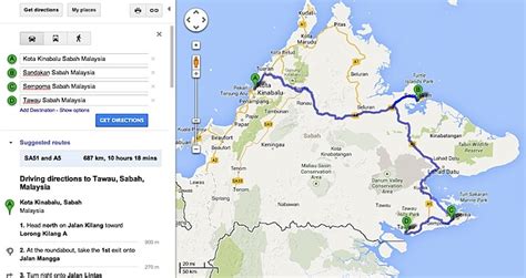 A trip from kota kinabalu to sandakan will take 6 to 7 hours. Malaysia Miscellaneous | As Her World Turns