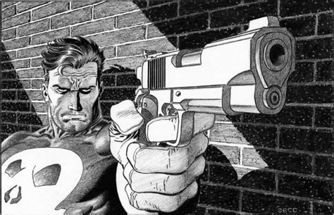 Amazing Marvel Art And Illustrations By Mike Zeck Punisher Artwork