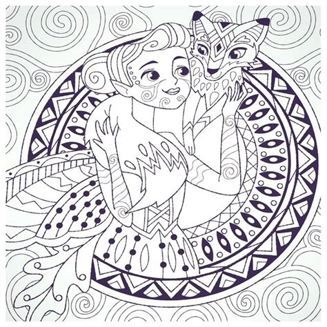 Pin op coloriage fille