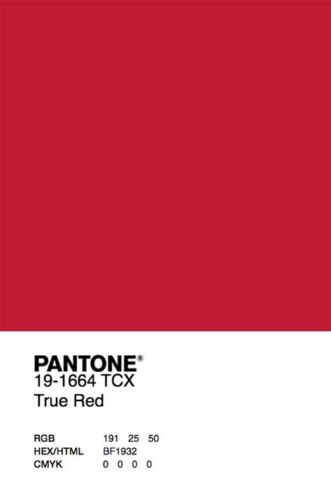 Pin De ปัทมพร Em Pantone Pantone Pantone Vermelho Cores