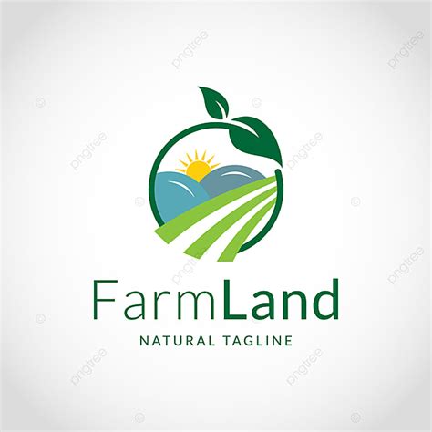 Farm Land Agriculture Logo Design Template For Free