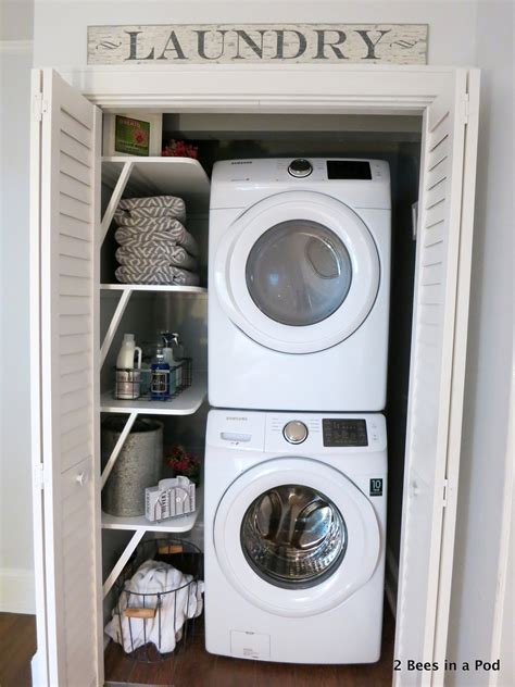Small Laundry Room Solutions  2 Bees in a Pod