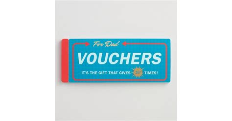 The 1malaysia book voucher programme will soon be replaced with student debit cards worth rm250. For Dad Voucher Book | Gifts For Dads | POPSUGAR Love ...