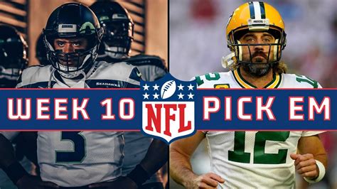Nfl Week 10 2021 Picks Straight Up And Against The Spread Youtube