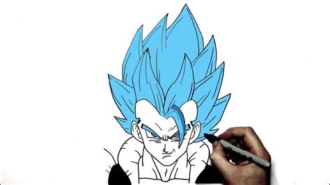 I love how you didn't copy the original artwork and added your own touch to the pose, with some style pose, makes the drawing so much better than a regular ass copy of the original congrats! How To Draw Gogeta I Step by Step - YouTube