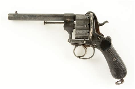Lot Detail A Lefaucheux 10 Shot Pinfire Revolver