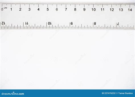 Centimeter On The White Background Stock Photo Image Of Graph Flat