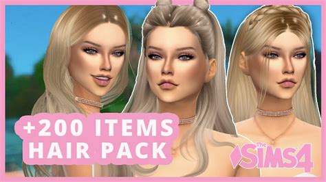 Sims 4 Hair Cc Pack Happyfoz