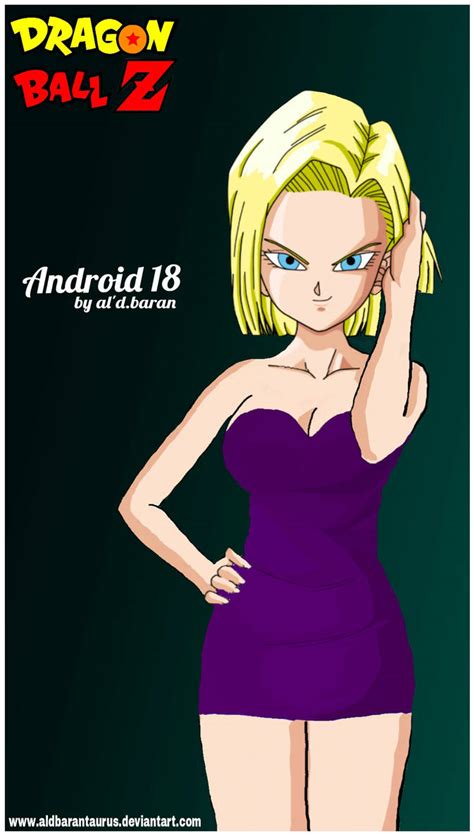 Sexy Android 18 Dragon Ball Z By Aldbaran By Aldbarantaurus On