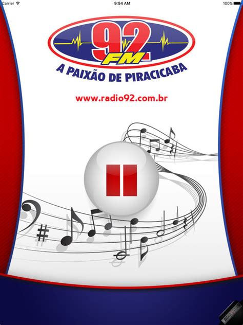 App Shopper Rádio 92 Fm Piracicaba Music