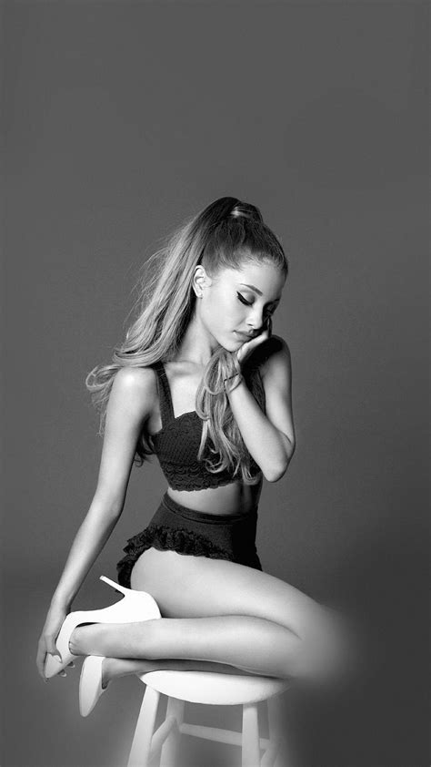 1242x2208 Ariana Grande Dark Sexy Music Celebrity Android Wallpaper