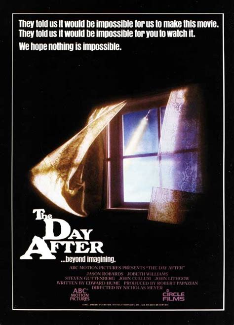 The Day After Movie Posters From Movie Poster Shop