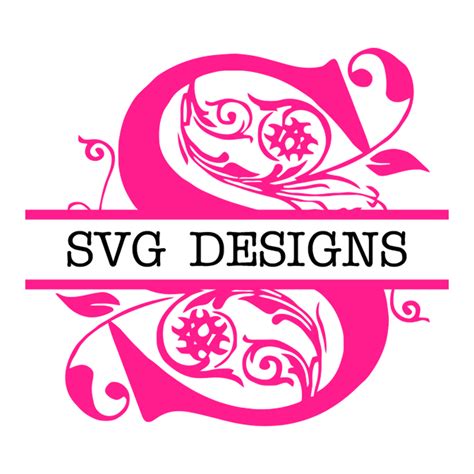 Free Svg Monogram Files For Cricut 1854 Popular Svg Design 3d Svg