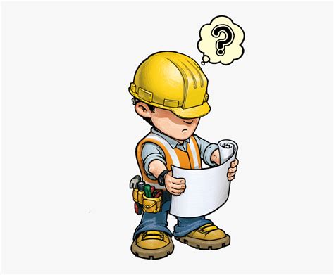 Clip Art Worker Architectural Engineering Royalty Cartoon