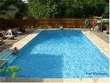 Rectangle Swimming Pool Landscaping Photos