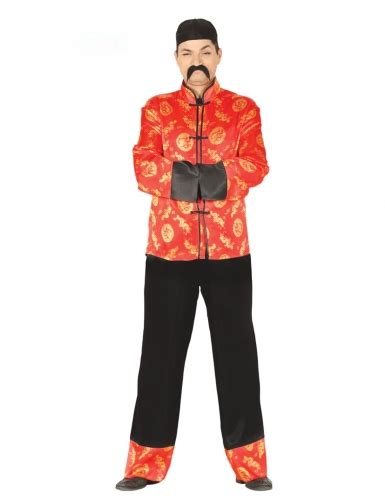 Le déguisement moine chinois adulte est composé de incarnez un moine chinois pour votre fête déguisée, le nouvel an chinois ou pour votre événement festif du moment avec un costume de très belle qualité aux tissus artisanaux de. Déguisement chinois rouge et doré homme, achat de ...