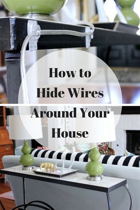 6 Ingenious Ways To Hide Wires Around The House Hide Electrical Cords