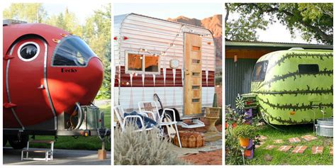 Quirky Trailers And Airstreams Vintage Trailer Decorating Ideas