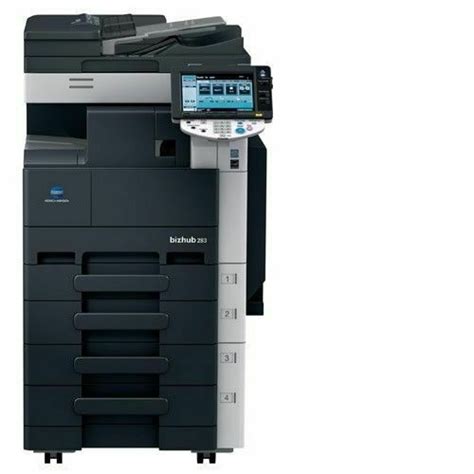As such, the buyer has ample time to have their copier installed by a trained technician. Konica Minolta Bizhub 282 All-In-One Printer # ...