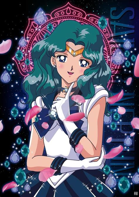 Sailor Neptune By Riccardobacci On Deviantart Sailor Moon Art Sailor Neptune Sailor Moon Manga