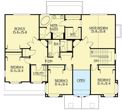 Unique Floor Plan For Narrow Lots 23100jd Architectural Designs