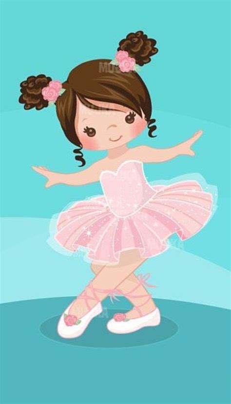 Caricatura Bailarina De Ballet Animada