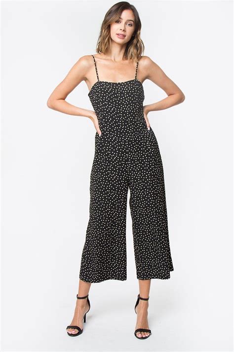 Divine Dots Jumpsuit Polka Dot Jumpsuit Jumpsuit Women Clothes Sale